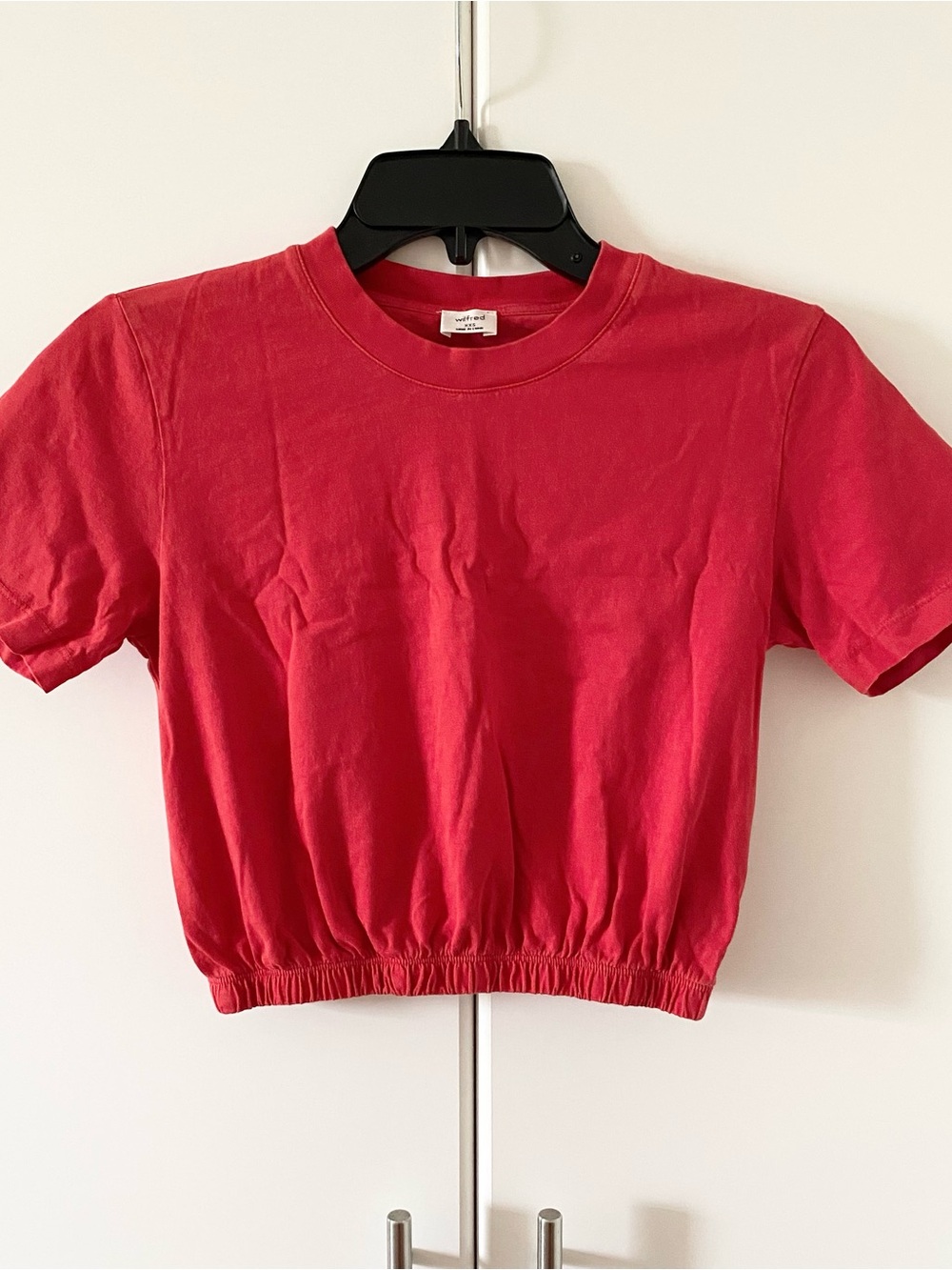 Aritzia Wilfred Piaf Crop T-shirt